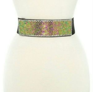 Studded Stretch Belt